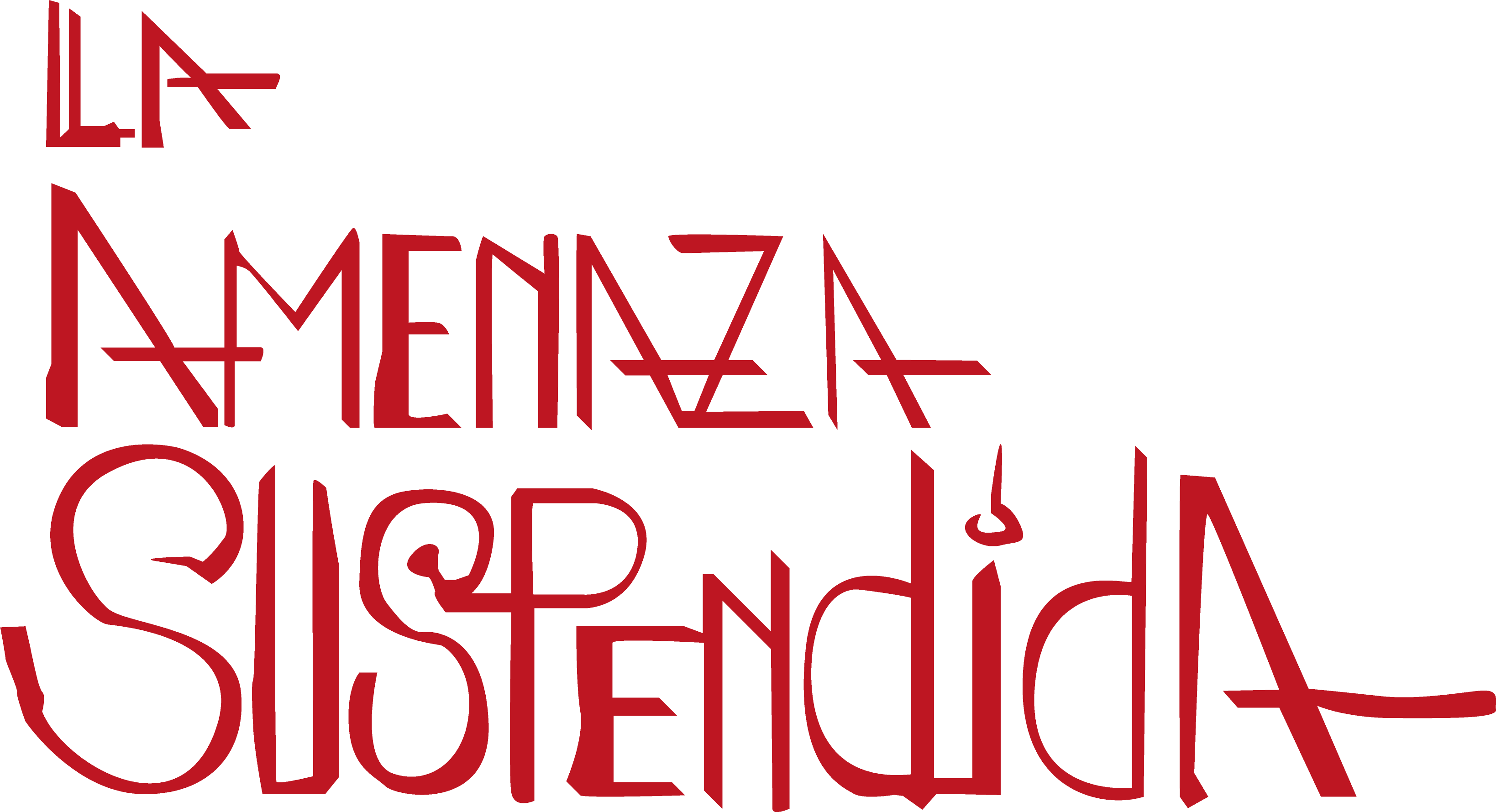 La Amenaza Suspendida — Logo